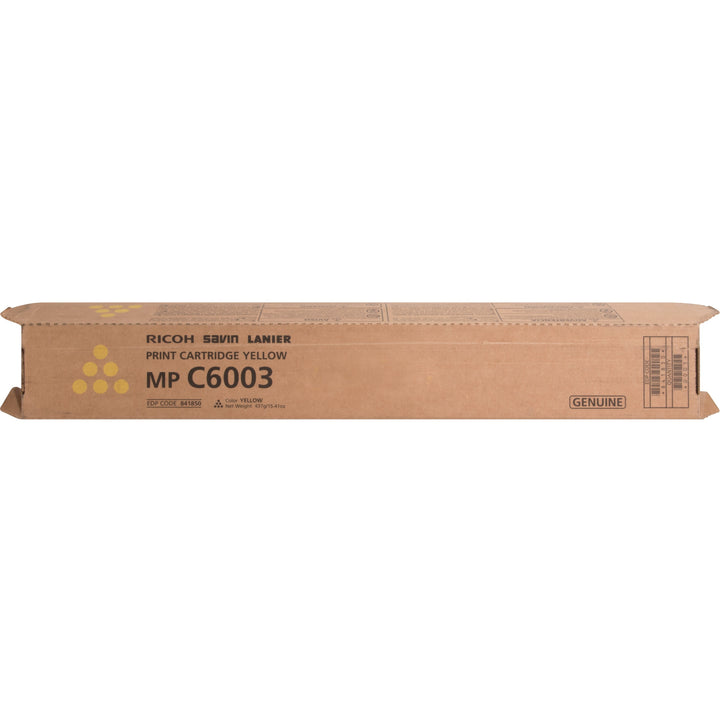 Image of Ricoh® Toner Cartridge, f/ MPC6003, 22500 Page Yield, YW