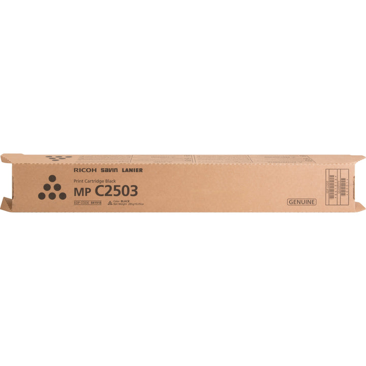 Image of Ricoh® Toner Cartridge, f/MPC2503, 15000 Page Yield, BK