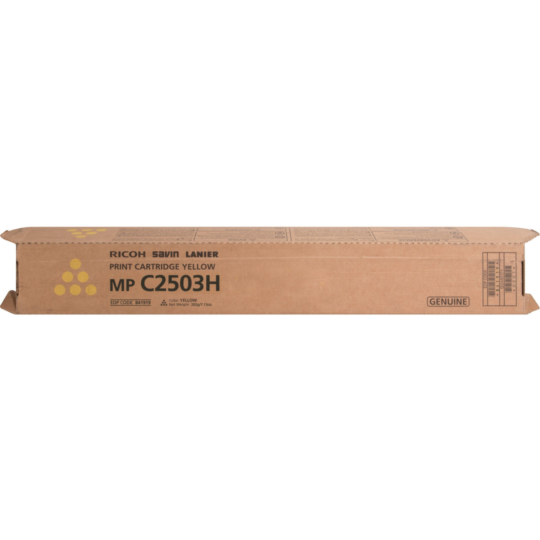 Image of Ricoh® Toner Cartridge, f/MPC2503, 9500 Page Yield, YW