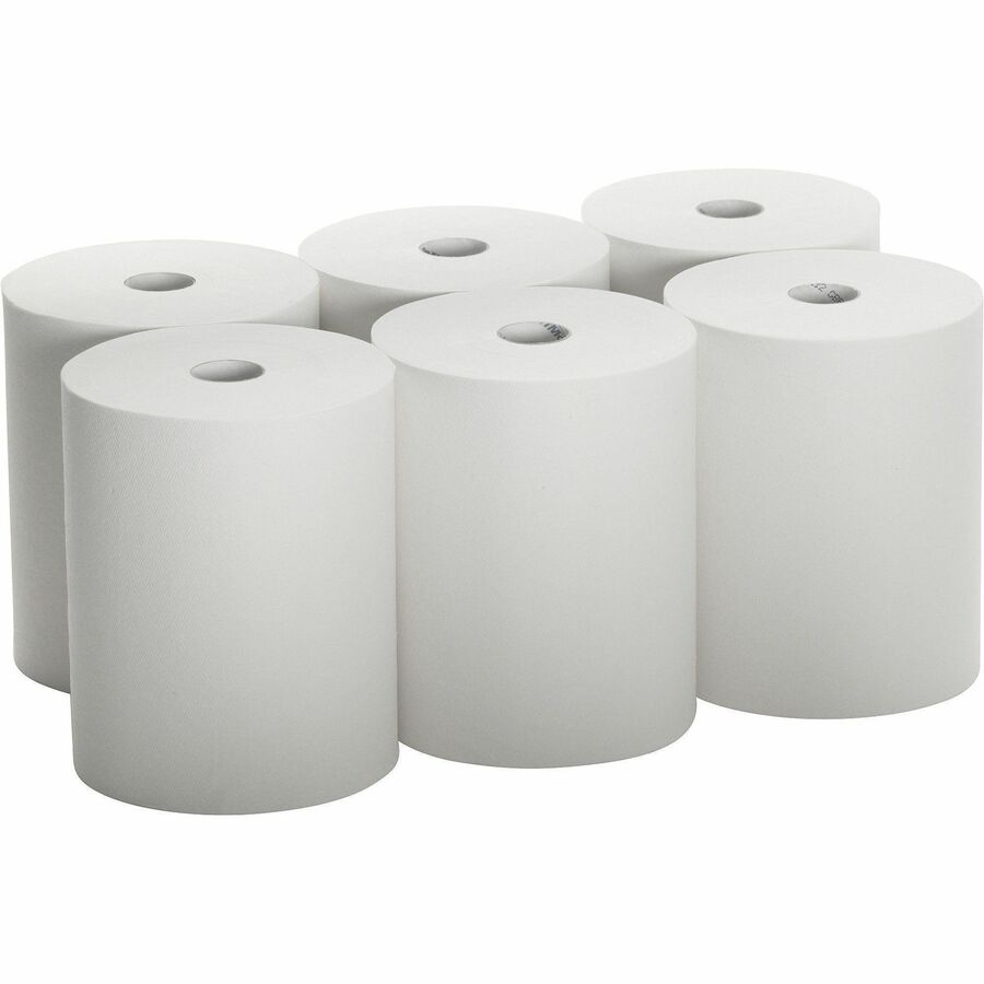 Image of enMotion 89460 High Capacity Roll Towel, 1 Ply, 10" W x 800 ft Length, 8" Roll Diameter, White, 6 / Carton