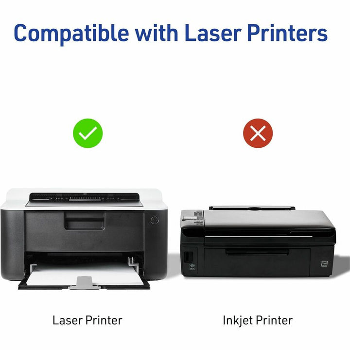 Image of Avery® Shipping Labels W/ Trueblock Technology, Laser Printers, 5.5 X 8.5, White, 2/sheet, 250 Sheets/box