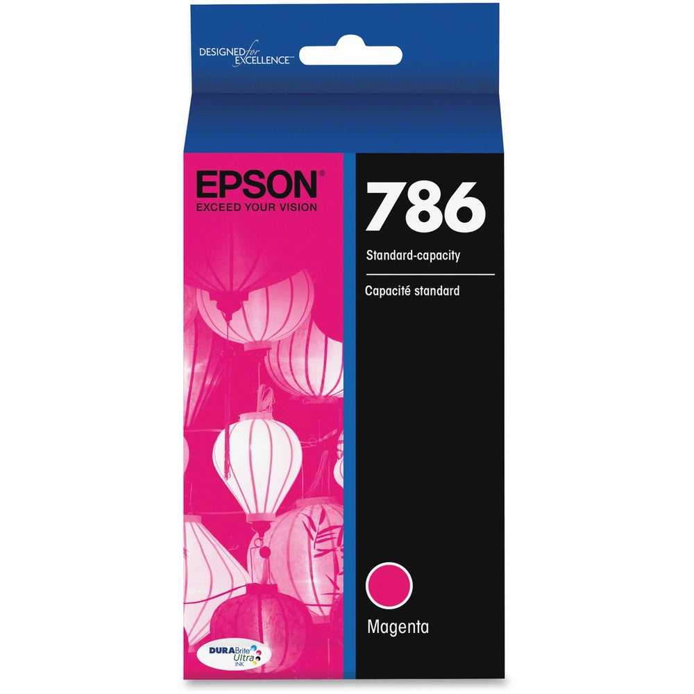 Image of Epson Ink Cartridge, 786, 800 Page Yield, MA Dye