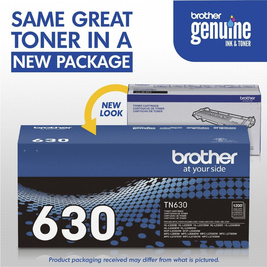 Image of Brother TN630 Toner Cartridge, 1200 Pages, 1 Each