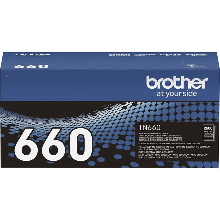 Image of Brother TN660 High-yield Toner Cartridge, 2600 Pages, 1 Each