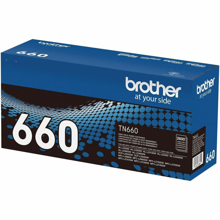 Image of Brother TN660 High-yield Toner Cartridge, 2600 Pages, 1 Each