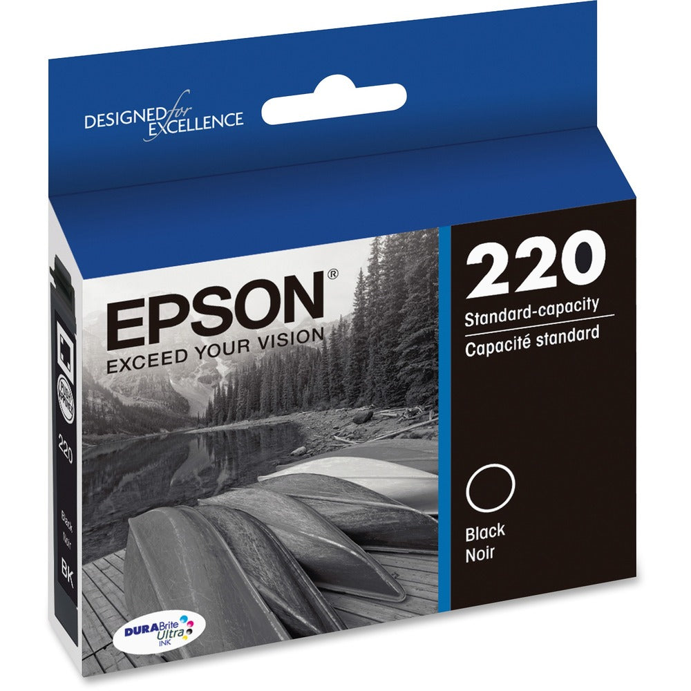 Image of Epson Ink Cartridge, f/XP320/WF2650, 175 Pg Yd, Black
