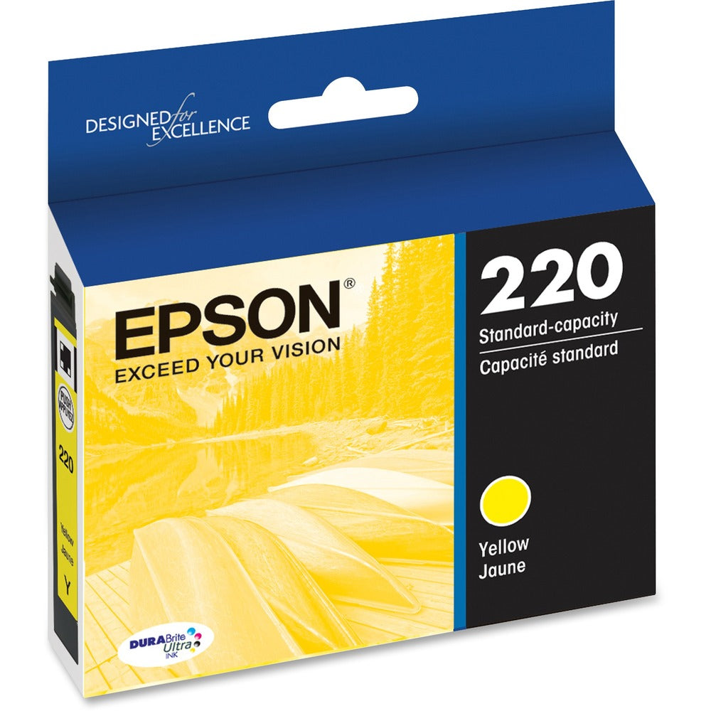 Image of Epson Ink Cartridge, f/XP320/WF2650, 165 Pg Yd, Yellow