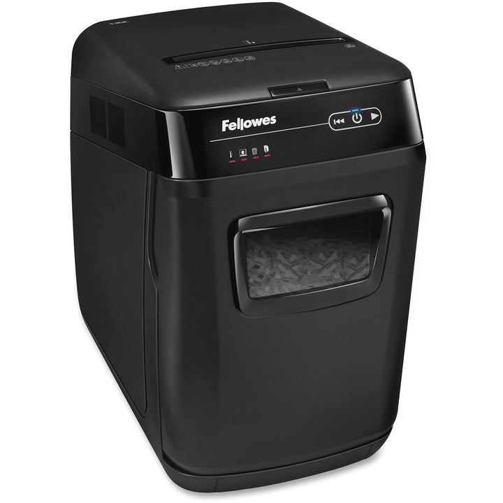 Image of Fellowes® Automax 150c Auto Feed Cross-Cut Shredder, 150 Auto/8 Manual Sheet Capacity