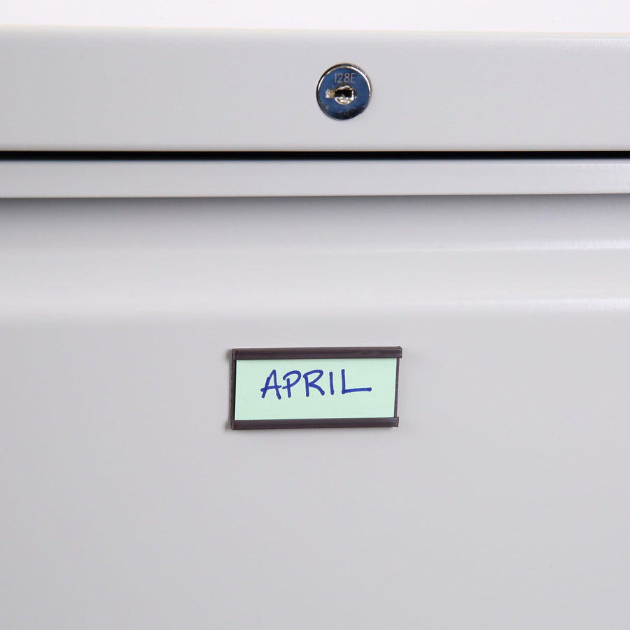 Image of Bi-silque Data Cards, Magnetic, 1"x2", 25/PK, Black