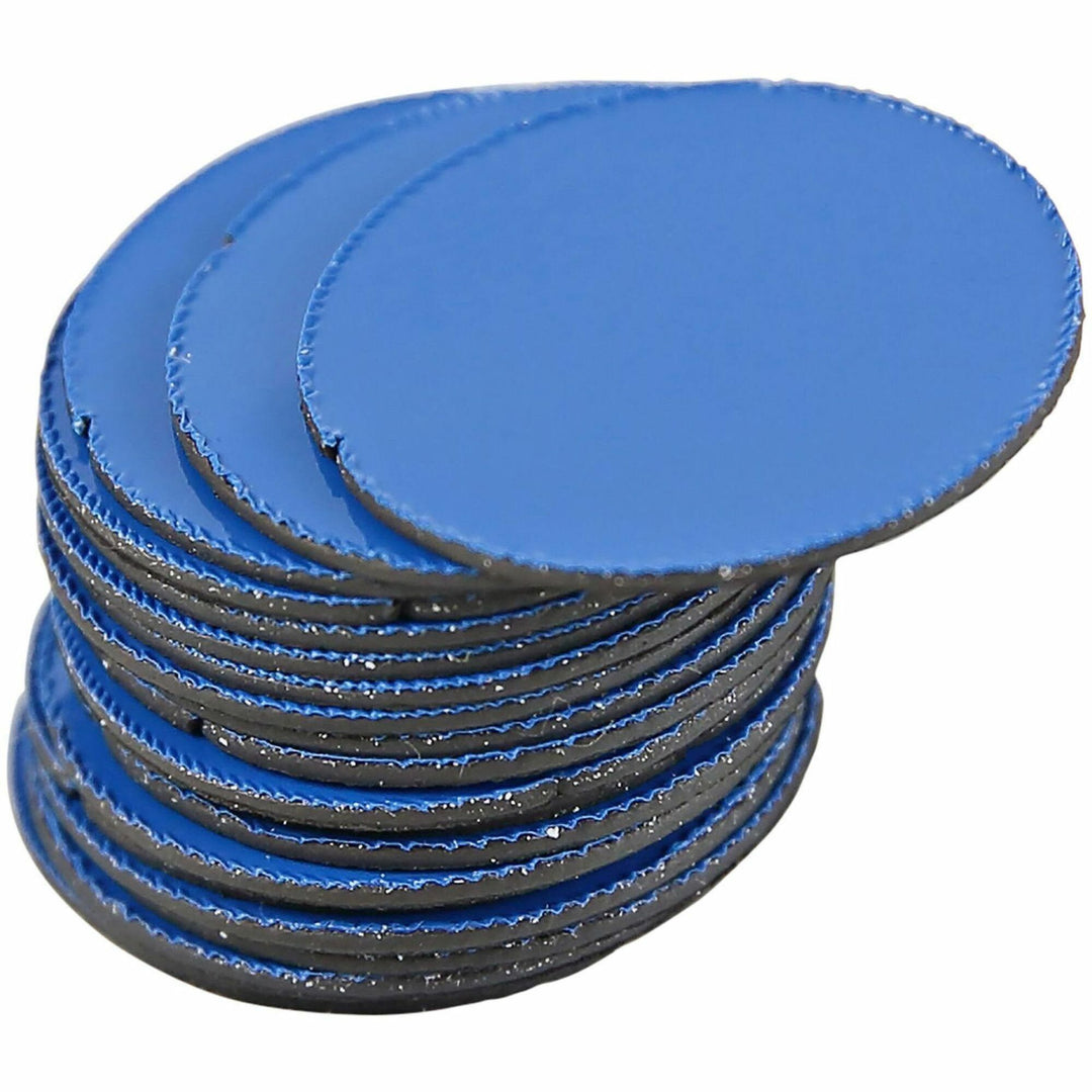 Image of MasterVision® Heavy-Duty Board Magnets, Circles, 0.75" Diameter, Blue, 20/Pack