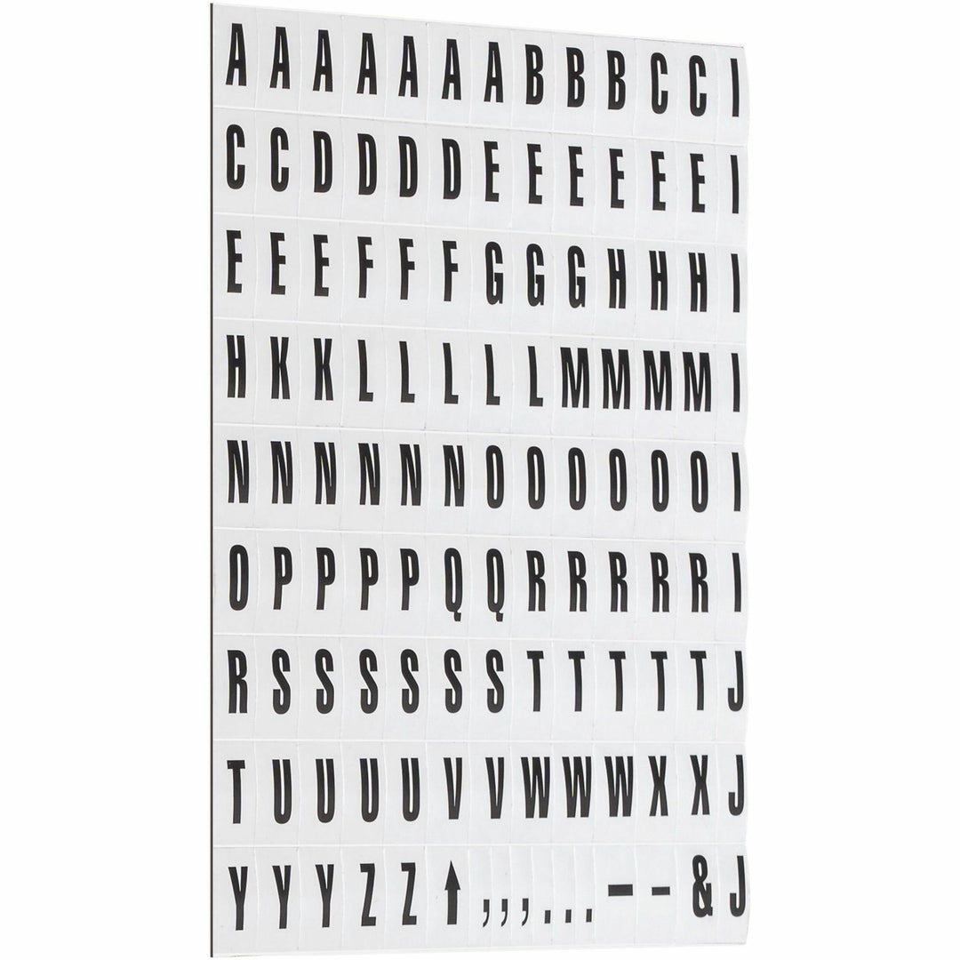Image of MasterVision KT2220 Magnetic Figures, Magnetic, 0.75" H x 0.50" Width, Black, Vinyl, 120 / Pack