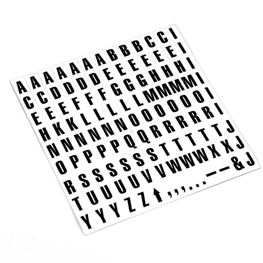 Image of MasterVision KT2220 Magnetic Figures, Magnetic, 0.75" H x 0.50" Width, Black, Vinyl, 120 / Pack
