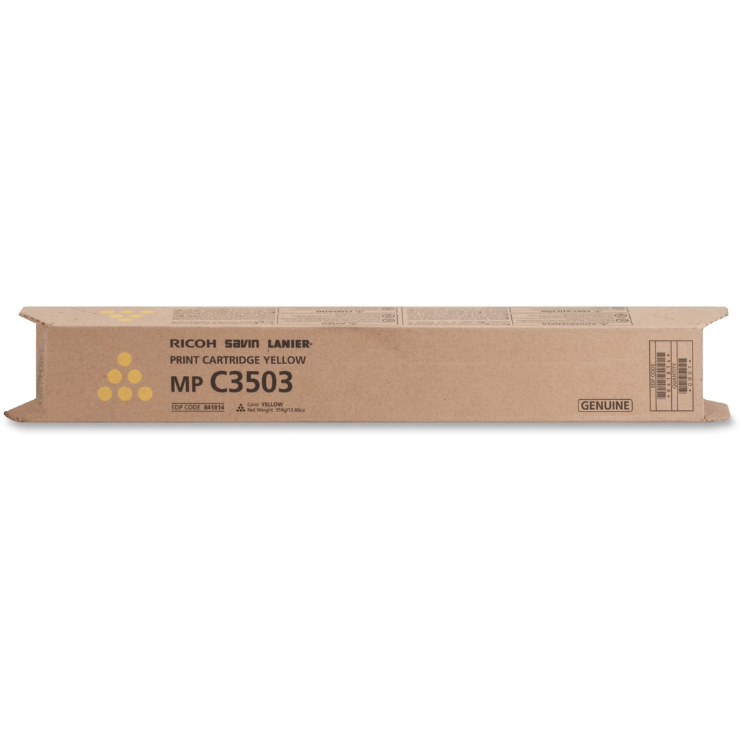 Image of Ricoh® Toner Cartridge, f/3003/3503, 18,000 Page Yield, Yellow
