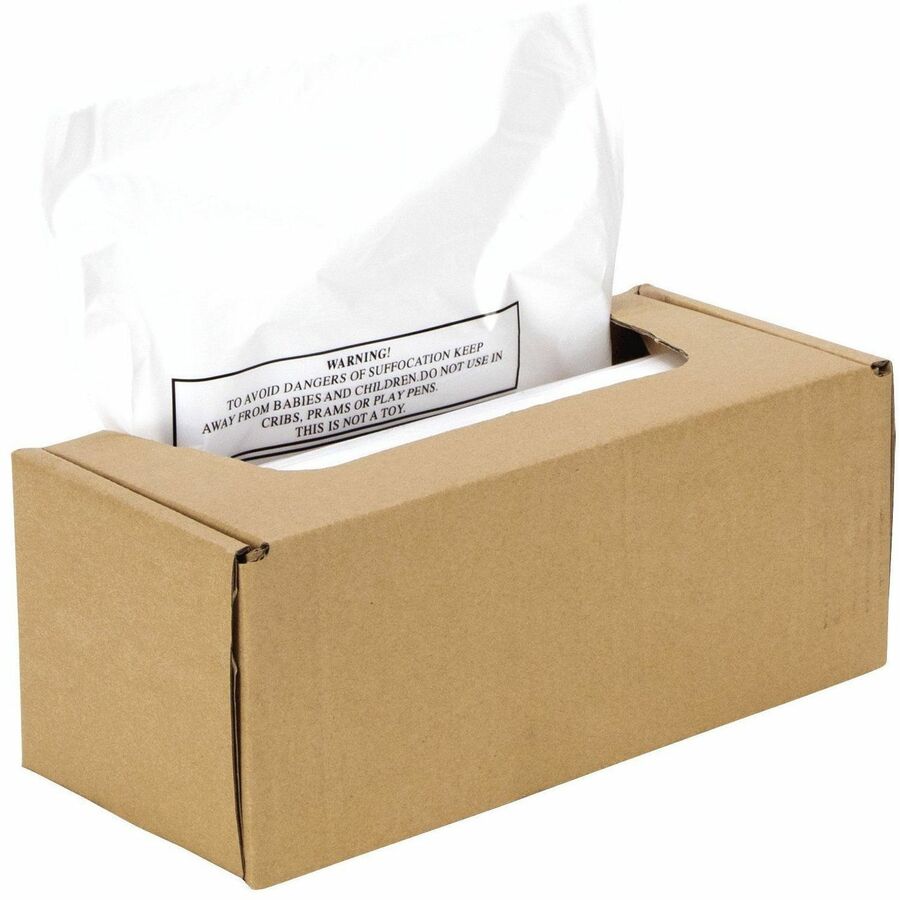 Image of Fellowes® Shredder Waste Bags, 16 To 20 Gal Capacity, 50/carton