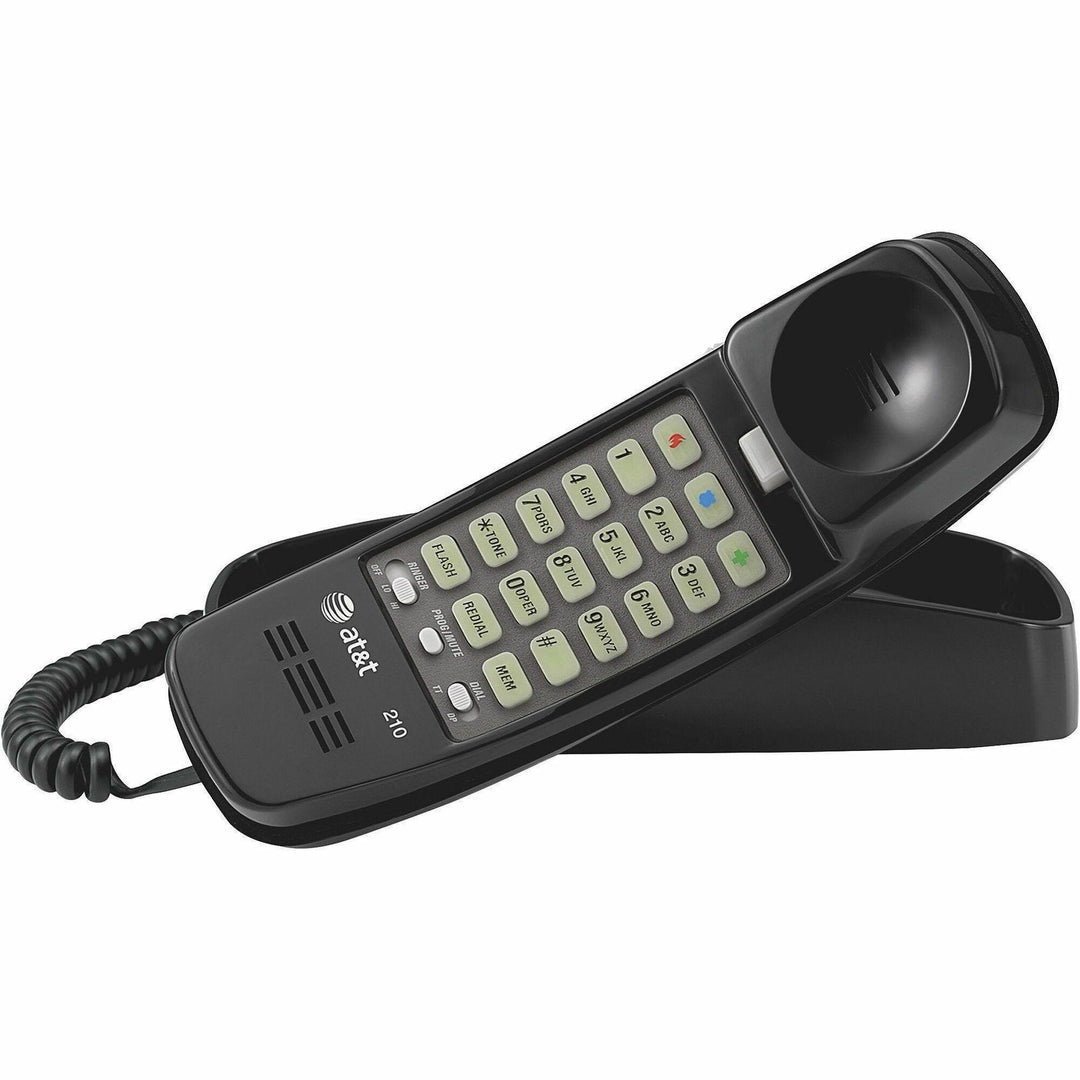 Image of AT&T® 210 Trimline Telephone, Black