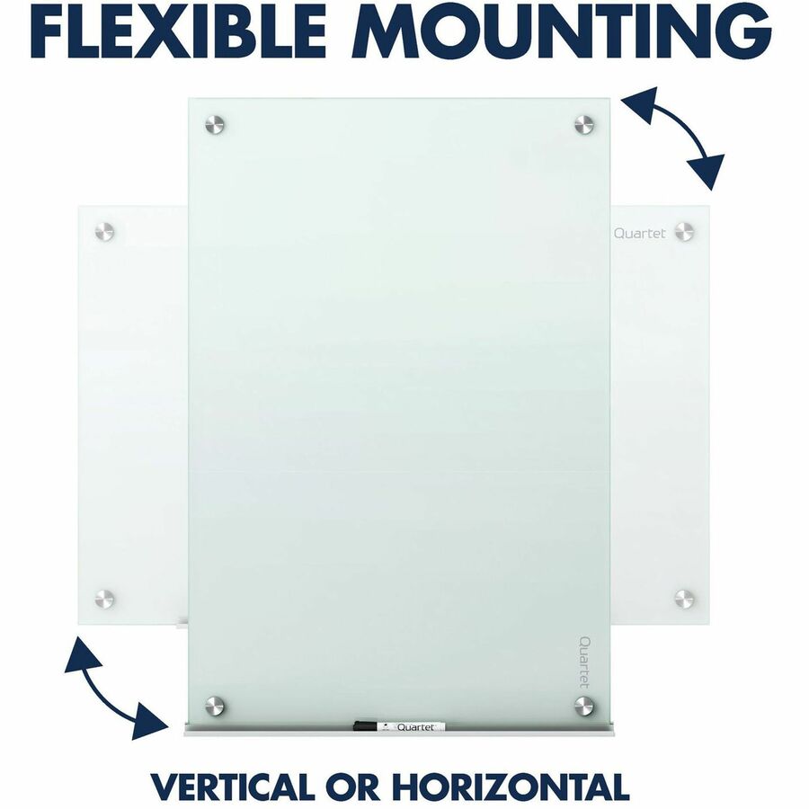 Image of Quartet® Infinity Glass Marker Board, 24" x 18", Frost Surface