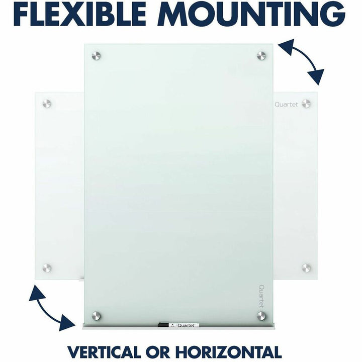 Image of Quartet® Infinity Glass Marker Board, 24" x 18", Frost Surface