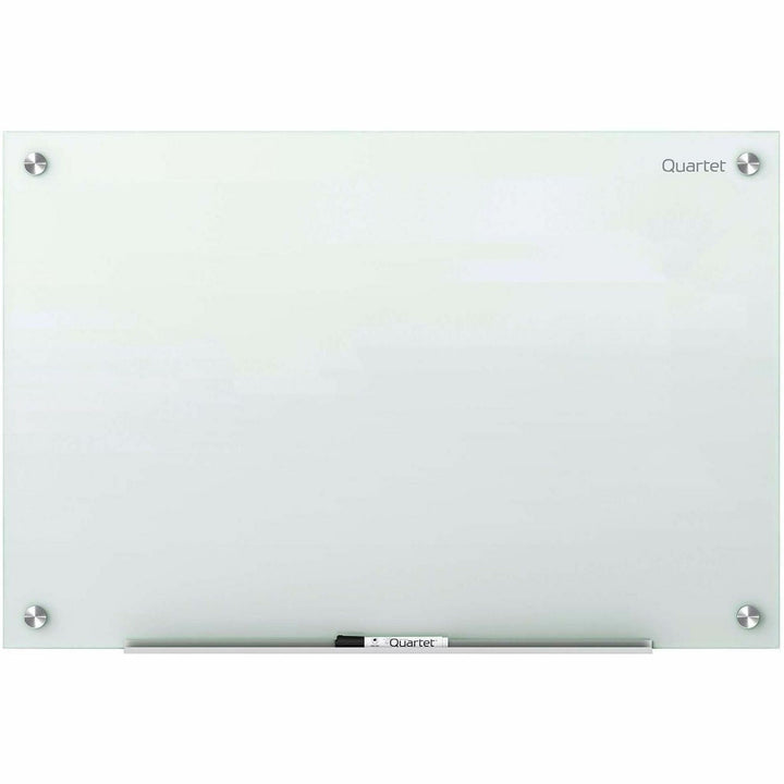 Image of Quartet® Infinity Magnetic Glass Marker Board, 24" x 18", White Surface