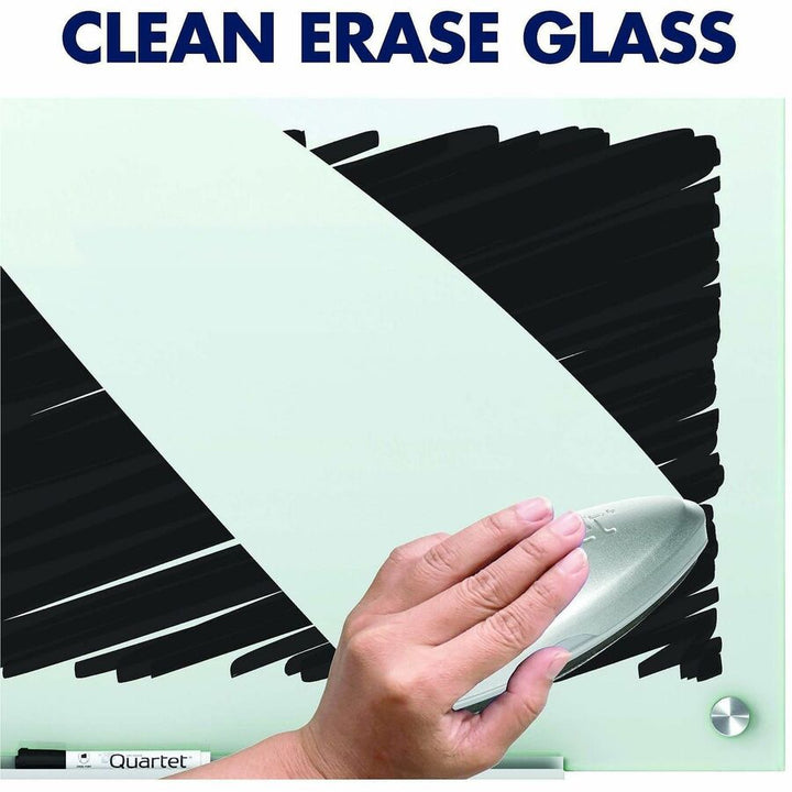 Image of Quartet® Infinity Magnetic Glass Marker Board, 36" x 24", White Surface