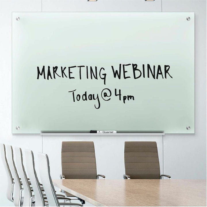 Image of Quartet® Infinity Glass Marker Board, 72" x 48", Frost Surface