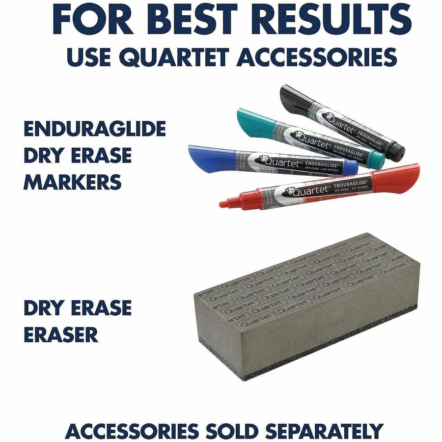 Image of Quartet® Infinity Glass Marker Board, 72" x 48", Frost Surface