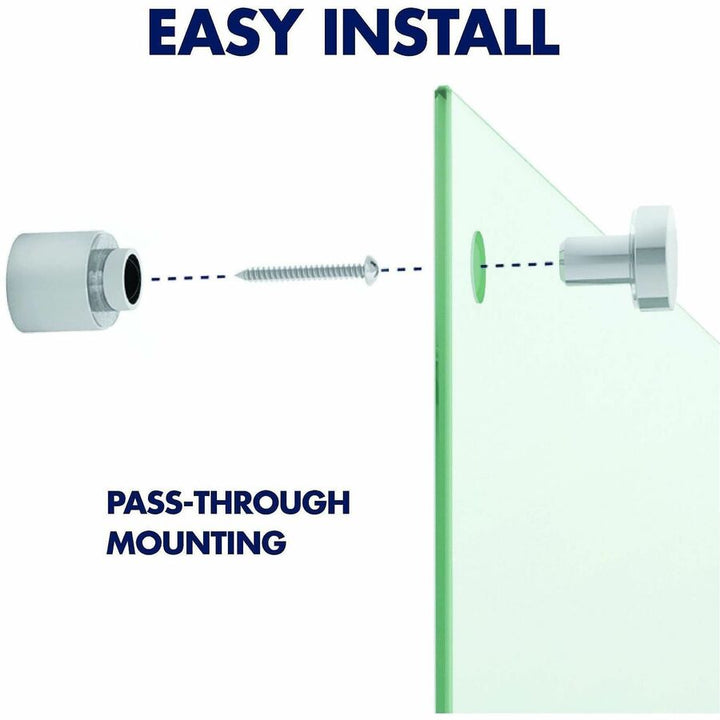 Image of Quartet® Glass Marker Board, Infinity, Frameless, 8"x4", White