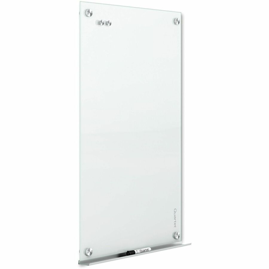Image of Quartet® Glass Marker Board, Infinity, Frameless, 8"x4", White