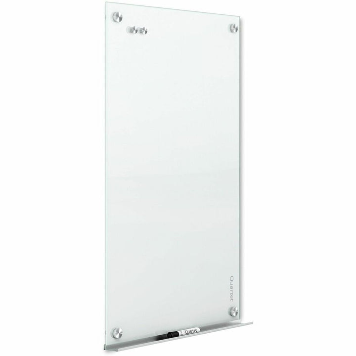 Image of Quartet® Glass Marker Board, Infinity, Frameless, 8"x4", White