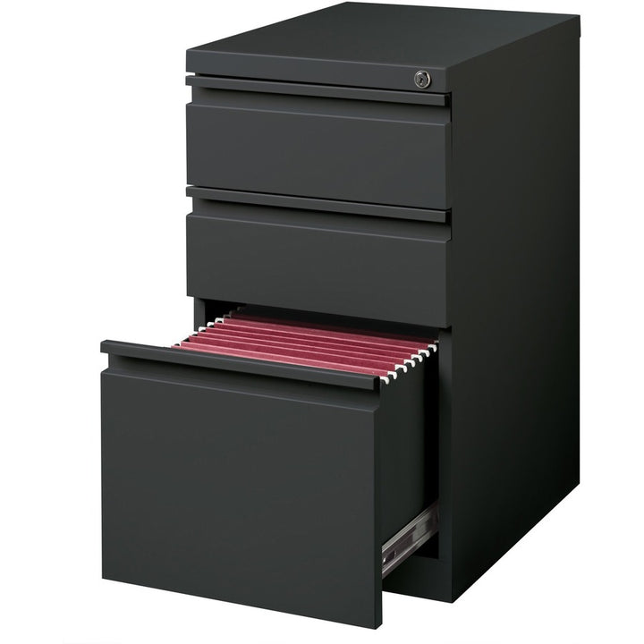 Image of Lorell Pedestal File, B/B/F, Mobile, 15"x19-7/8"x27-3/4", CCL
