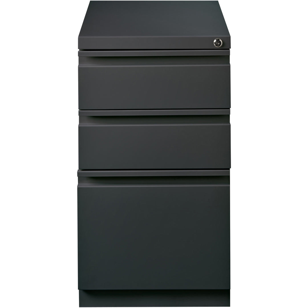 Image of Lorell Pedestal File, B/B/F, Mobile, 15"x19-7/8"x27-3/4", CCL