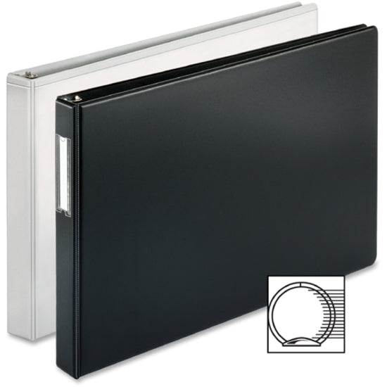 Image of Business Source Reference Binder, 11"x17", 1", Black