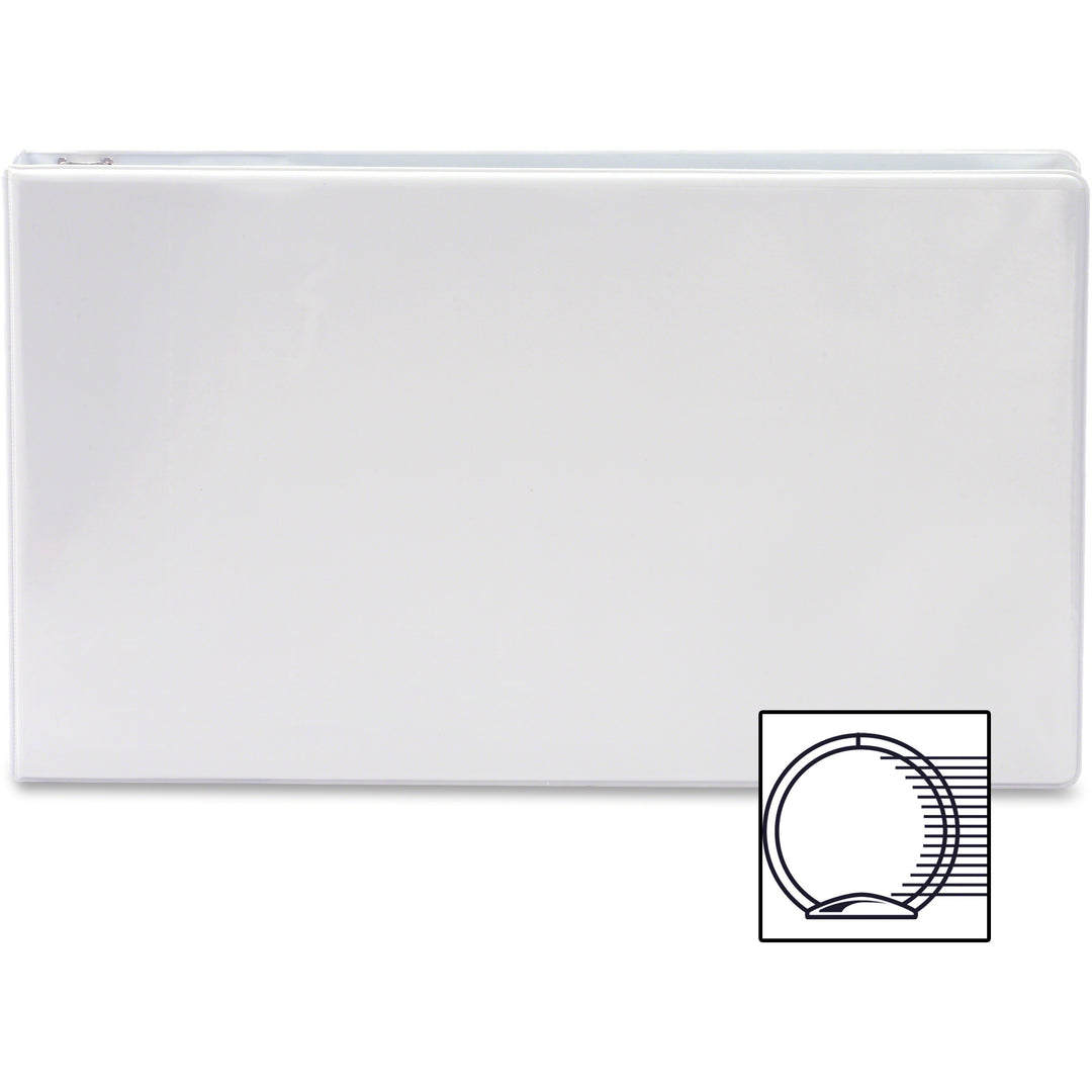 Image of Business Source Reference Binder, 11"x17", 2", White