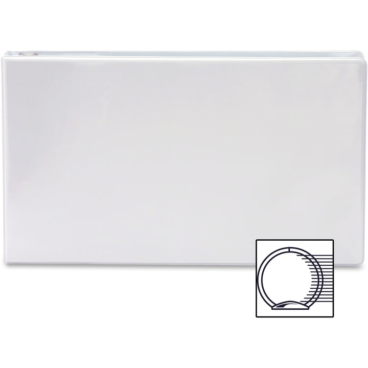 Image of Business Source Reference Binder, 11"x17", 2", White