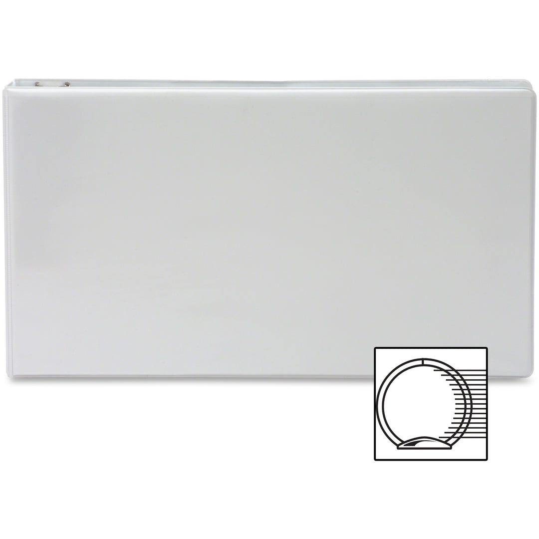 Image of Business Source Reference Binder, 11"x17", 3", White