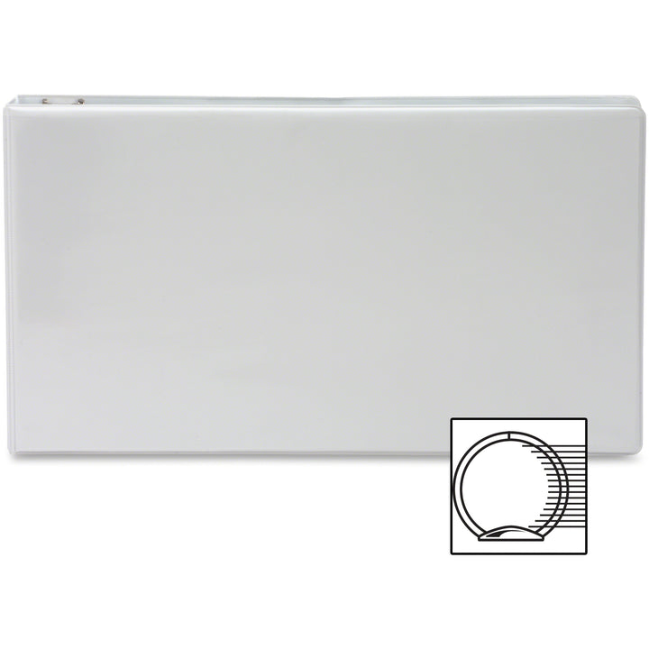 Image of Business Source Reference Binder, 11"x17", 3", White