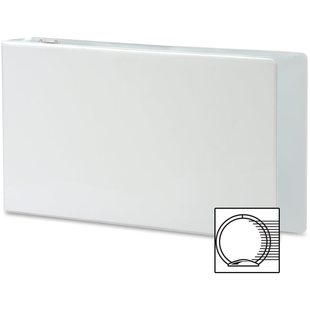 Image of Business Source Reference Binder, 11"x17", 3", White