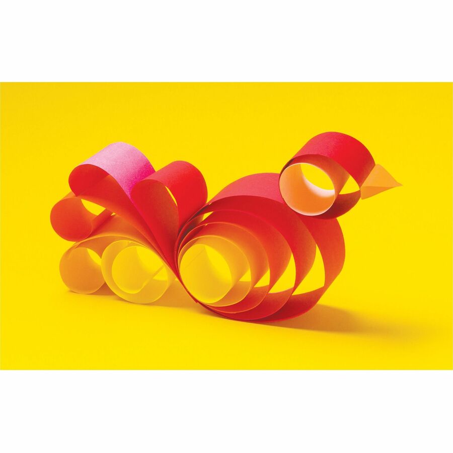 Image of Tru-Ray 102947 Construction Paper, Project, Bulletin Board, 12" W x 9" Length, Warm Assorted, Paper, 50 / Pack