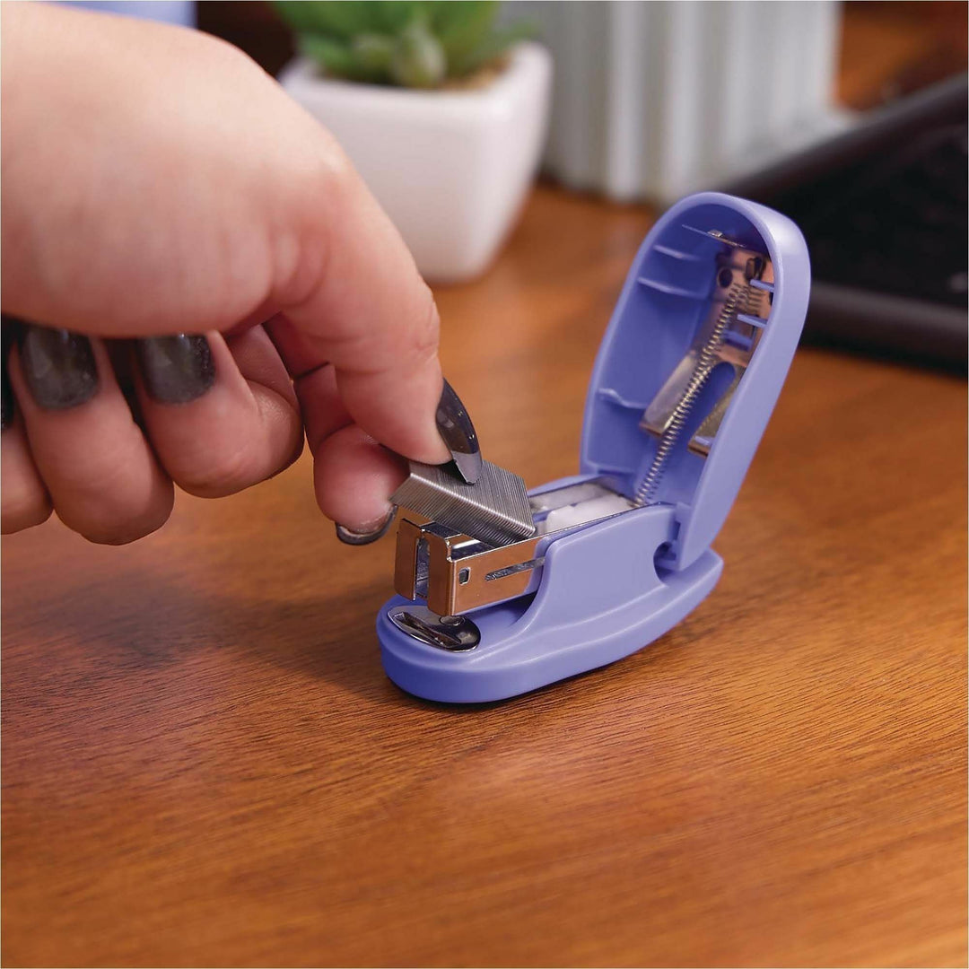 Image of Swingline® Mini Stapler, 12 Sht Capacity, Purple