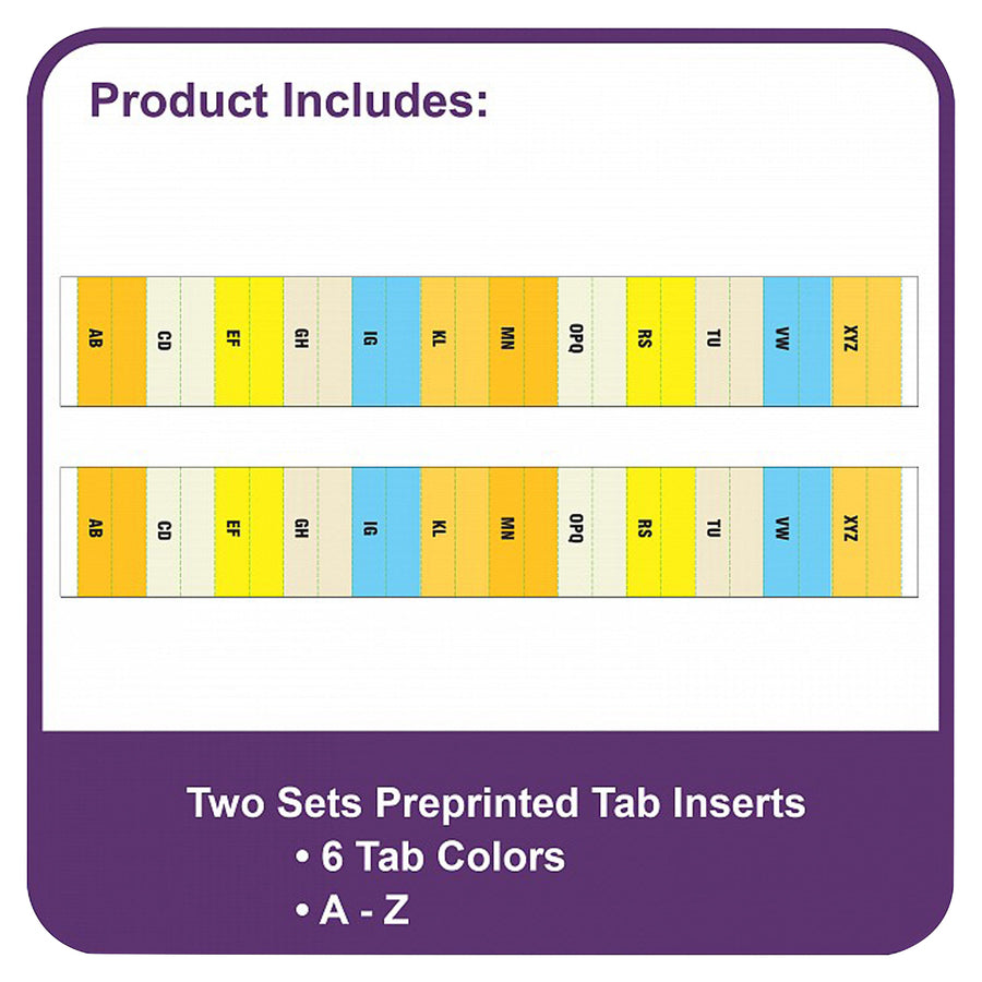 Image of C-Line® 13-Pocket Expanding File, 9.25" Expansion, 13 Sections, 1/6-Cut Tabs, Letter Size, Blue