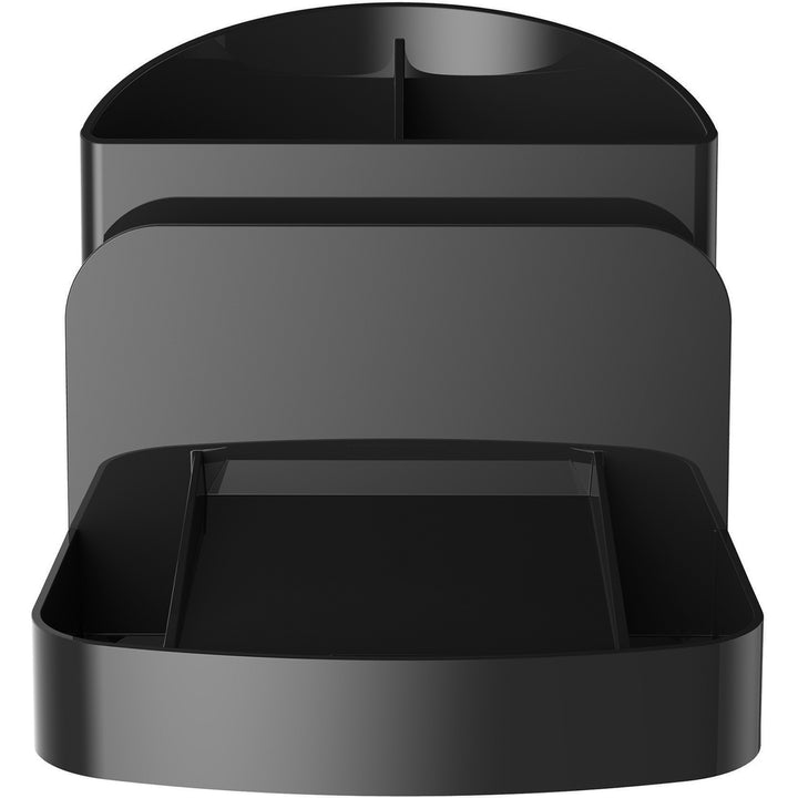 Image of deflecto® Desk Organizer, 5-3/8"Wx6-3/4"Dx5"H, Black