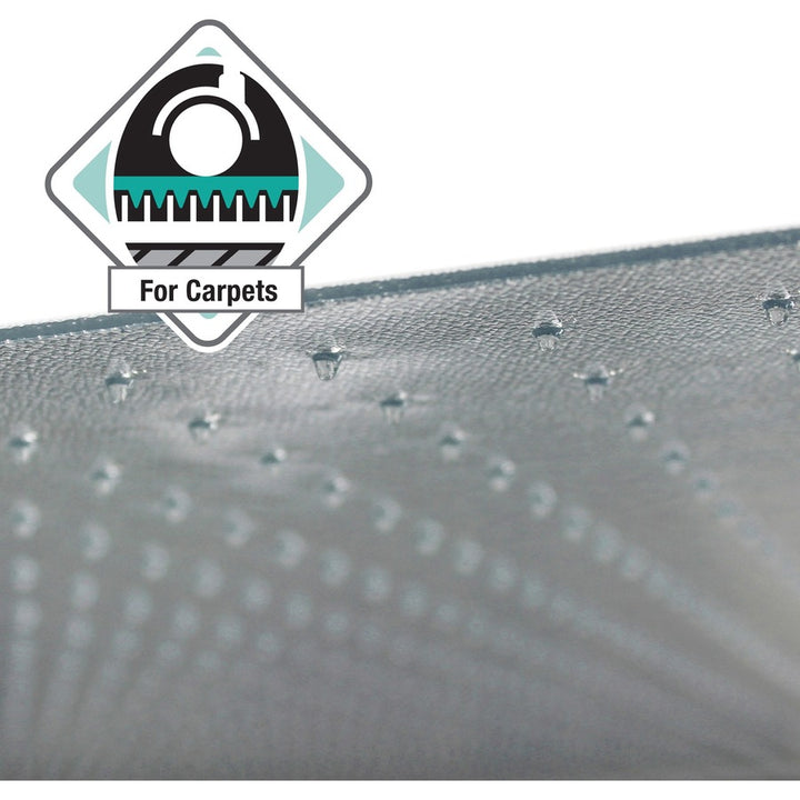 Image of Floortex® Cleartex Ultimat XXL Polycarbonate Square General Office Mat for Carpets, 60 x 60, Clear