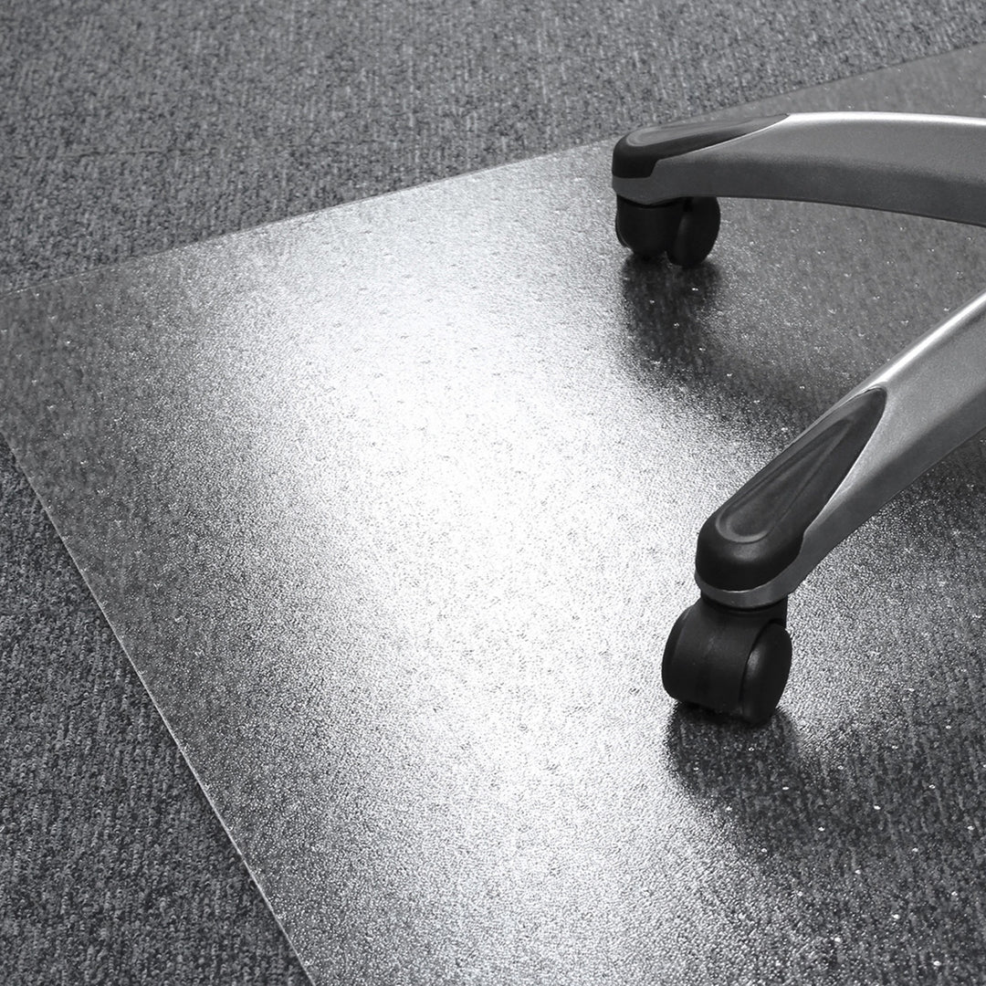 Image of Floortex® Cleartex Ultimat XXL Polycarb Square Office Mat for Carpets, 60" w x 79" l, Clear