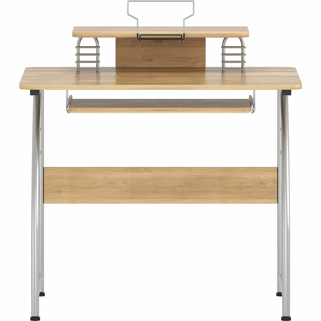 Image of Lorell Computer Desk, Laminate, 23-3/5"x35-2/5"x35-1/5", MPL