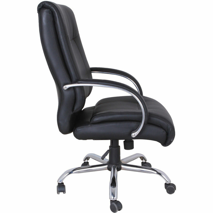 Image of Lorell Chair, 450lb Capacity, 22-7/8"x30-1/4"x46-7/8", Black