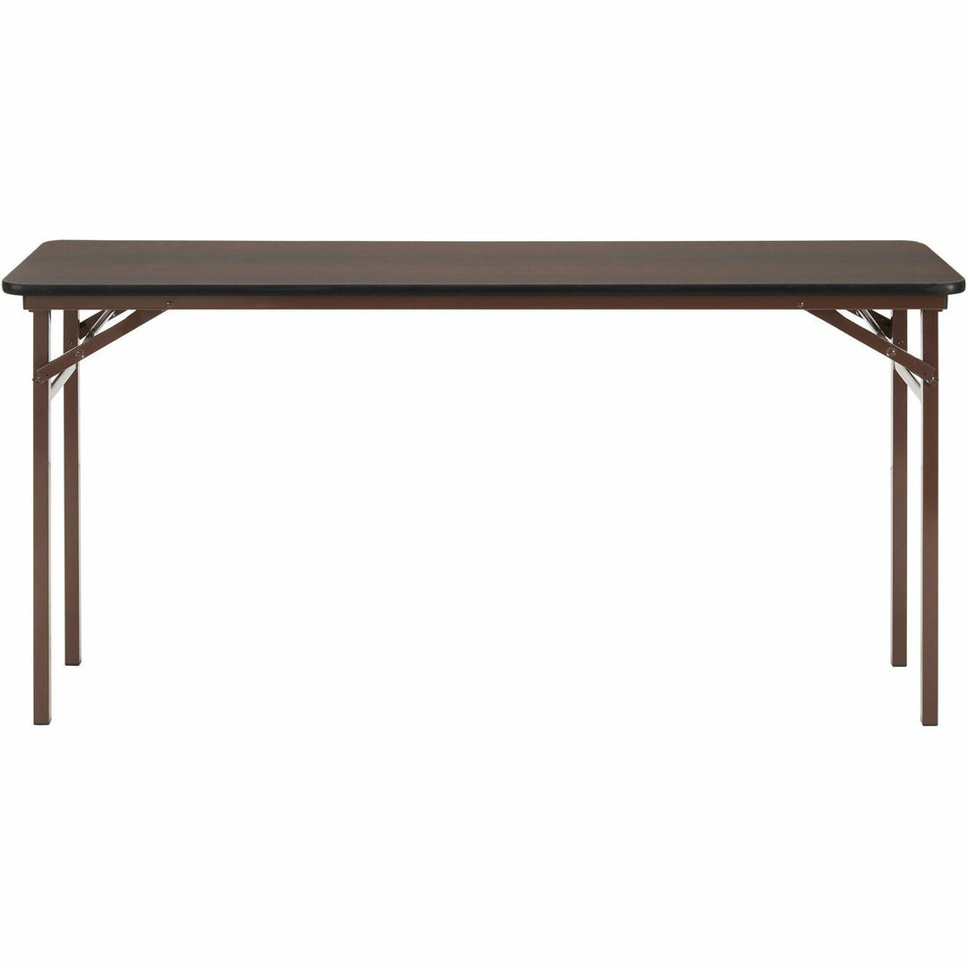 Image of Lorell Folding Table, Rectangular, 5/8" Thick Top, 60"x18"x29", MY