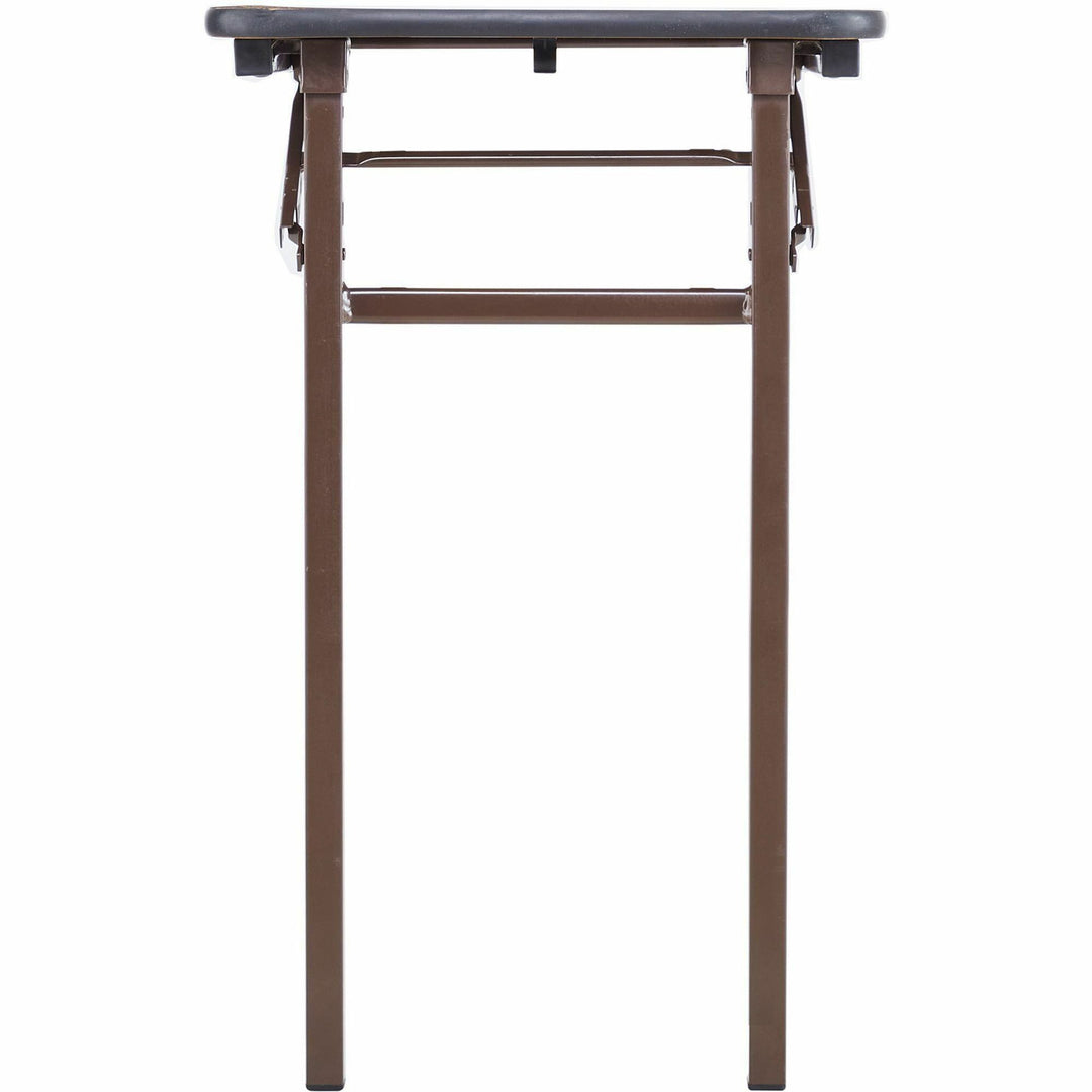 Image of Lorell Folding Table, Rectangular, 5/8" Thick Top, 60"x18"x29", MY