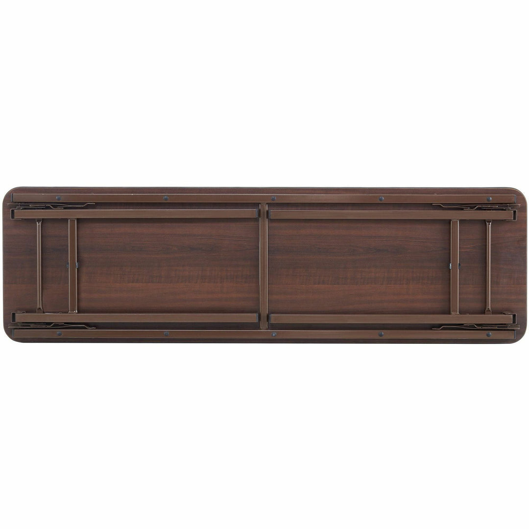 Image of Lorell Folding Table, Rectangular, 5/8" Thick Top, 60"x18"x29", MY