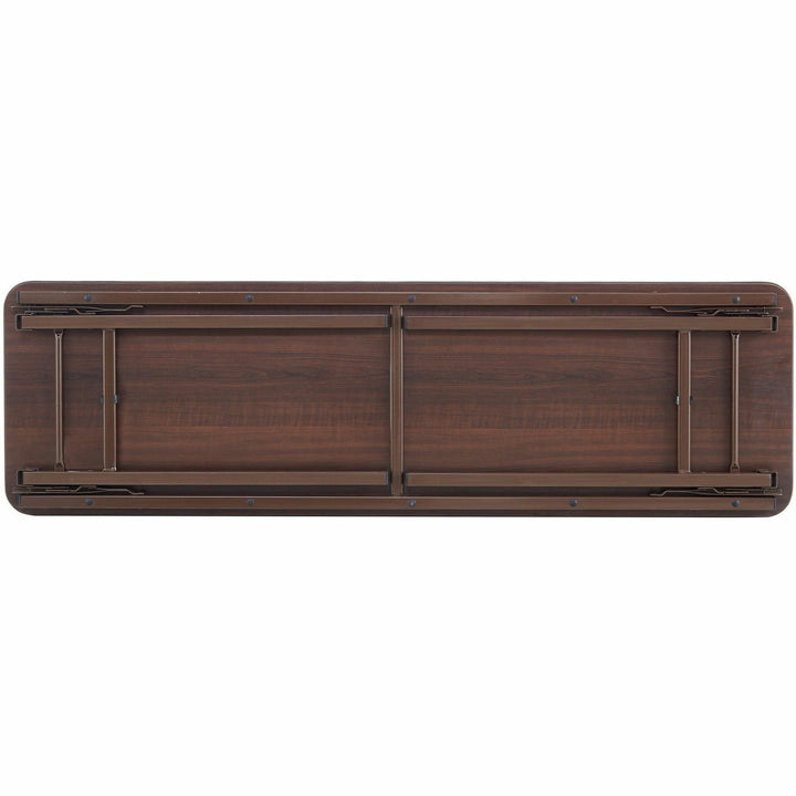 Image of Lorell Folding Table, Rectangular, 5/8" Thick Top, 60"x18"x29", MY