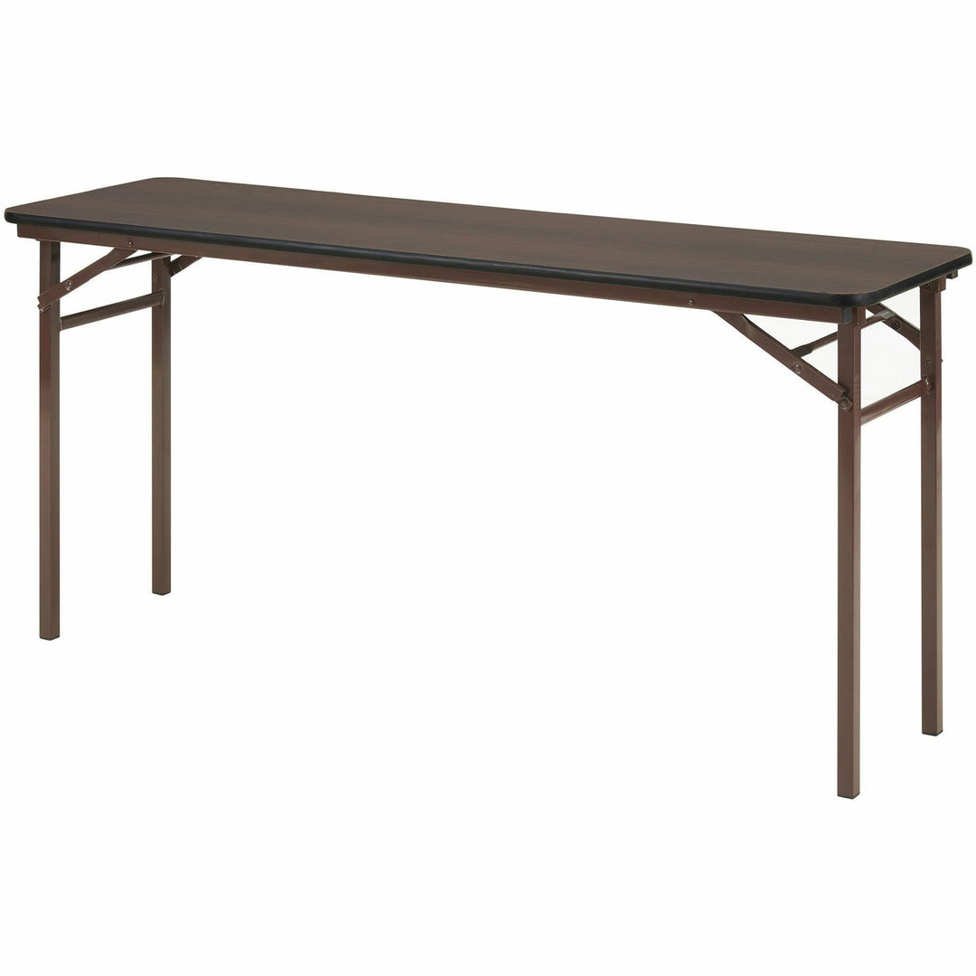 Image of Lorell Folding Table, Rectangular, 5/8" Thick Top, 60"x18"x29", MY