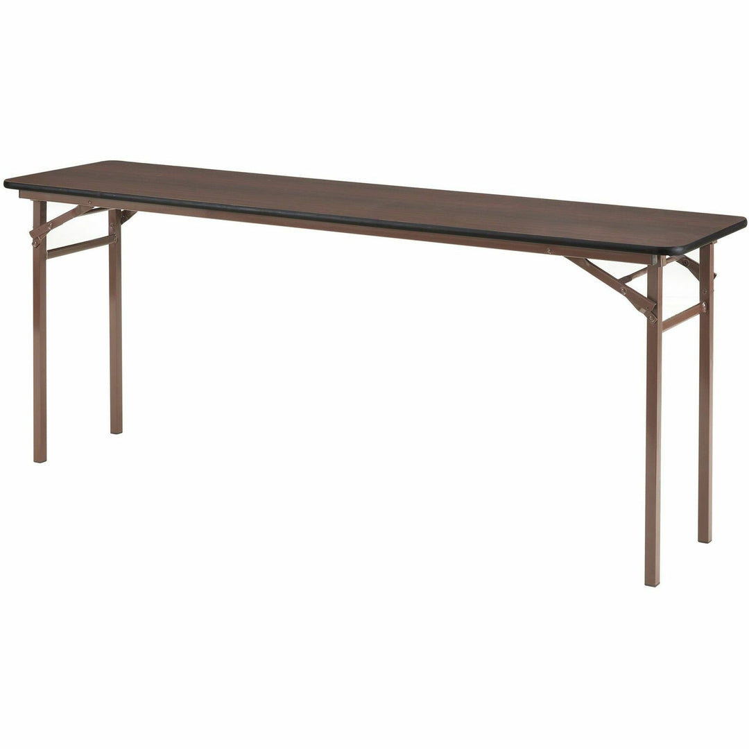 Image of Lorell Folding Table, Rectangular, 5/8" Thick Top, 72"x18"x29", MY